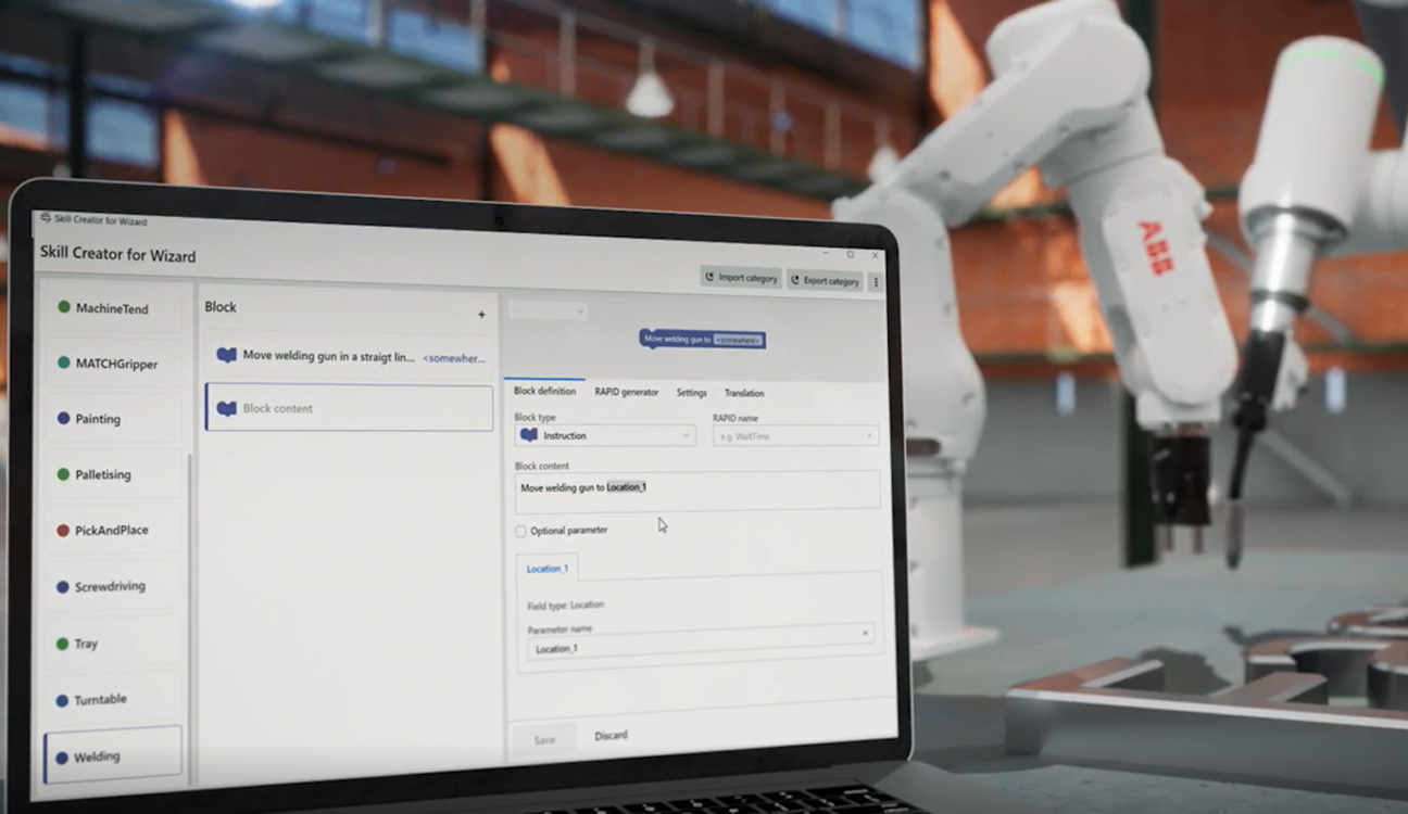 Wizard Easy Programming for ABB robots and cobots - automation fair